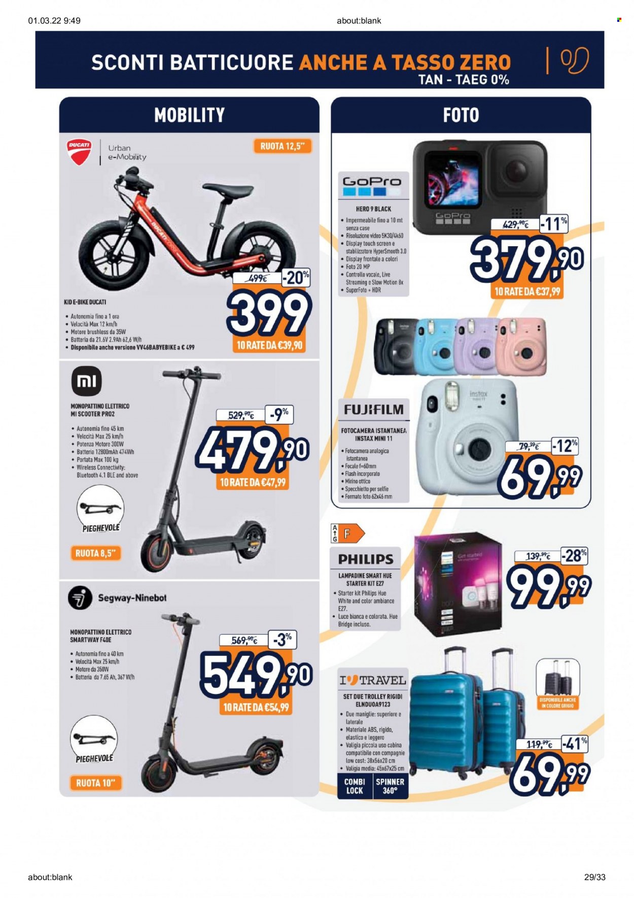 Volantino Unieuro - 1/3/2022 - 13/3/2022. Pagina 29