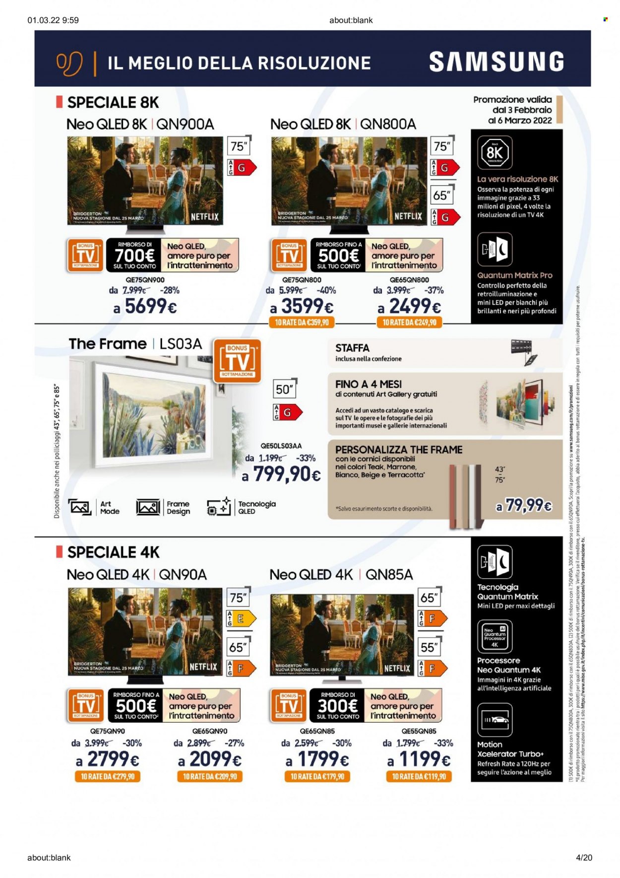 Volantino Unieuro - 1/3/2022 - 13/3/2022. Pagina 4