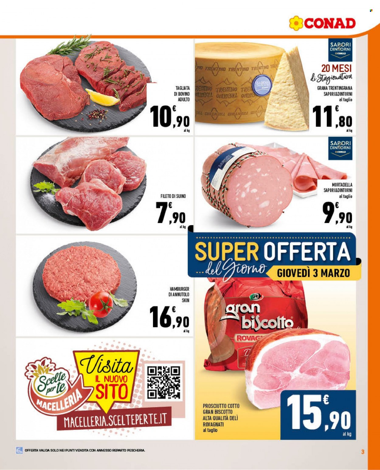 Leták Conad - 2.3.2022 - 8.3.2022. Strana 3