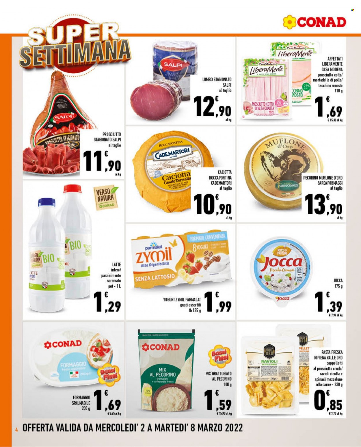 Leták Conad - 2.3.2022 - 8.3.2022. Strana 4