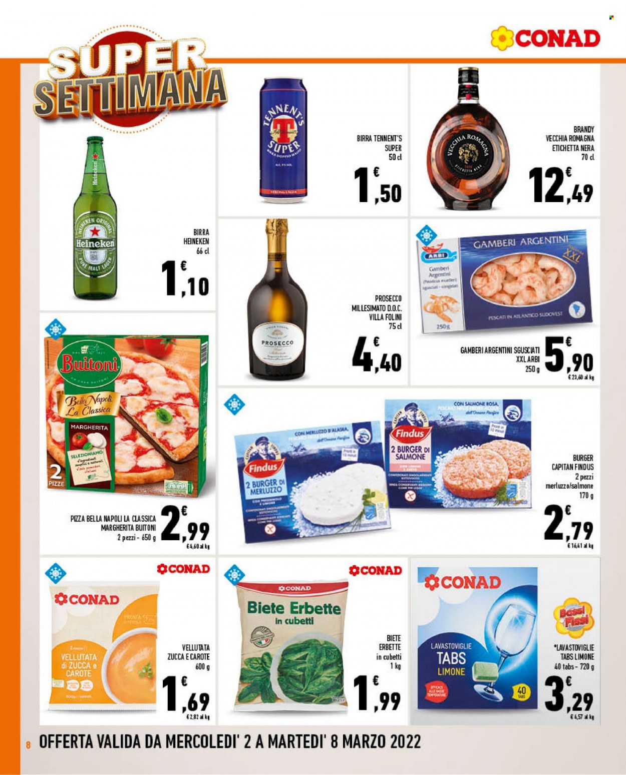 Leták Conad - 2.3.2022 - 8.3.2022. Strana 8