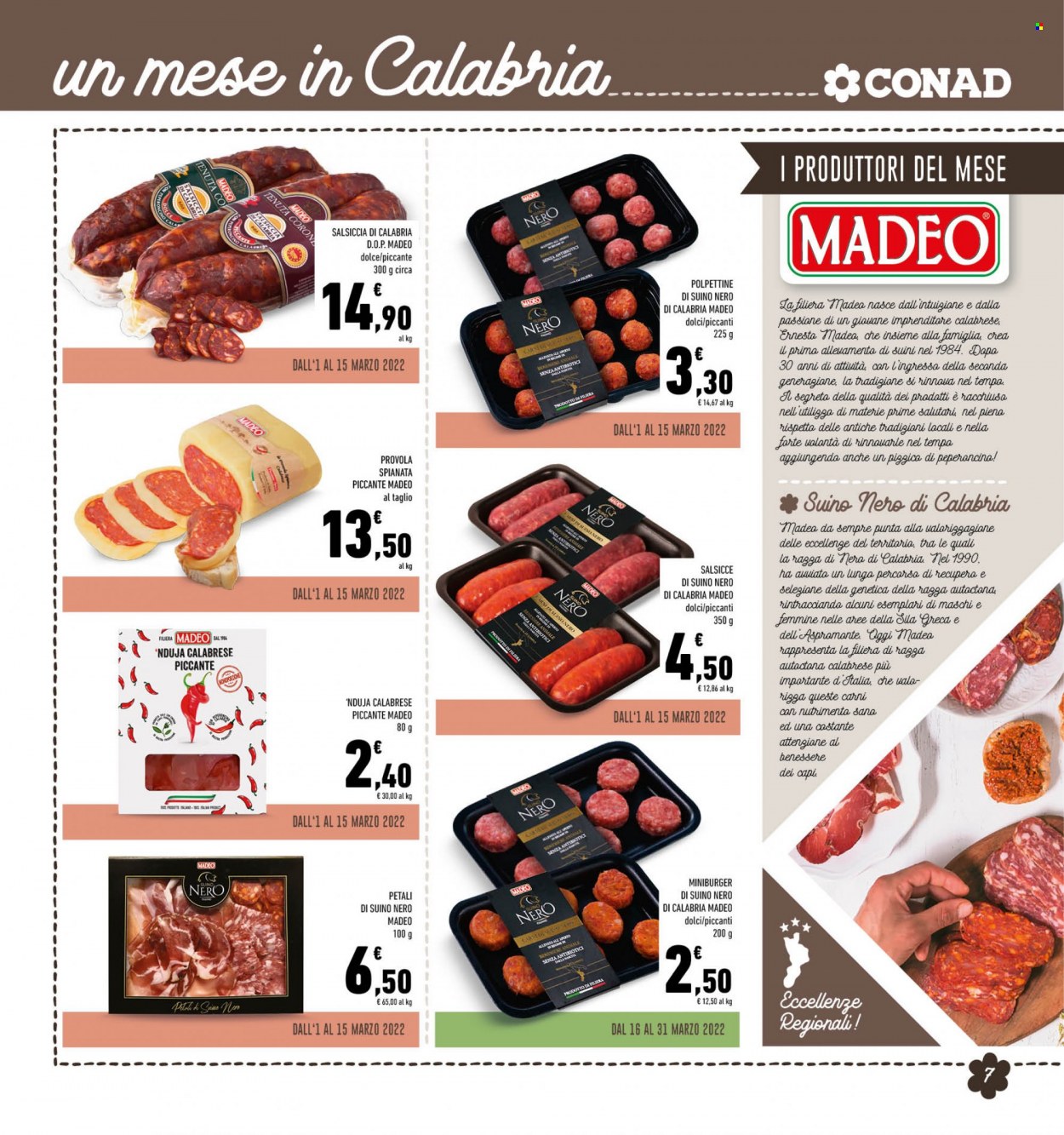 Leták Conad - 1.3.2022 - 31.3.2022. Strana 7