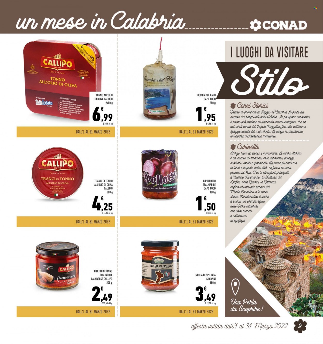 Leták Conad - 1.3.2022 - 31.3.2022. Strana 9