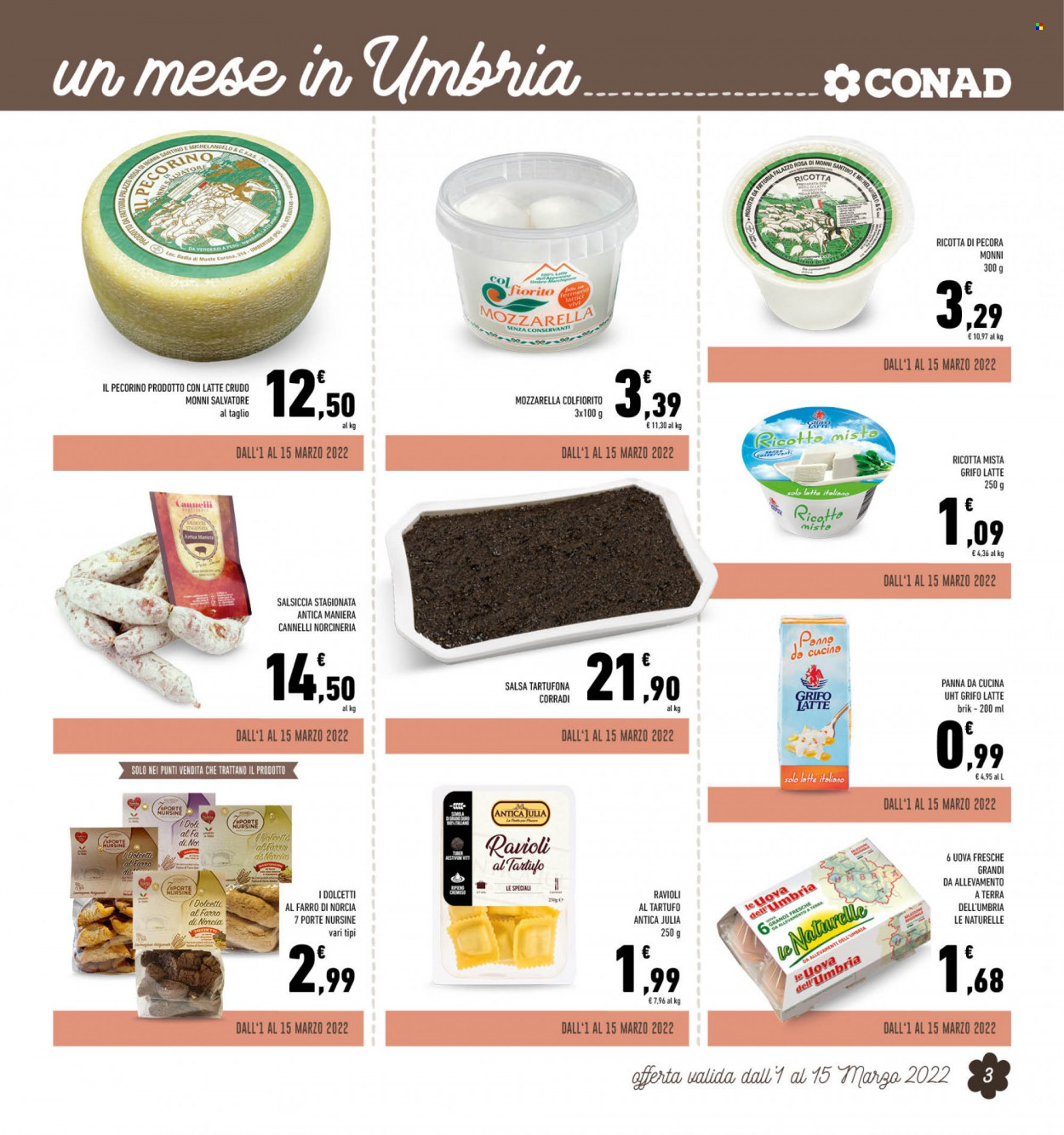 Volantino Conad - 1/3/2022 - 31/3/2022. Pagina 3