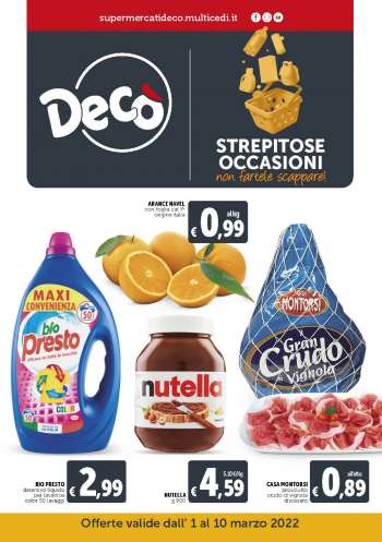 Volantino Deco - 1/3/2022 - 10/3/2022.