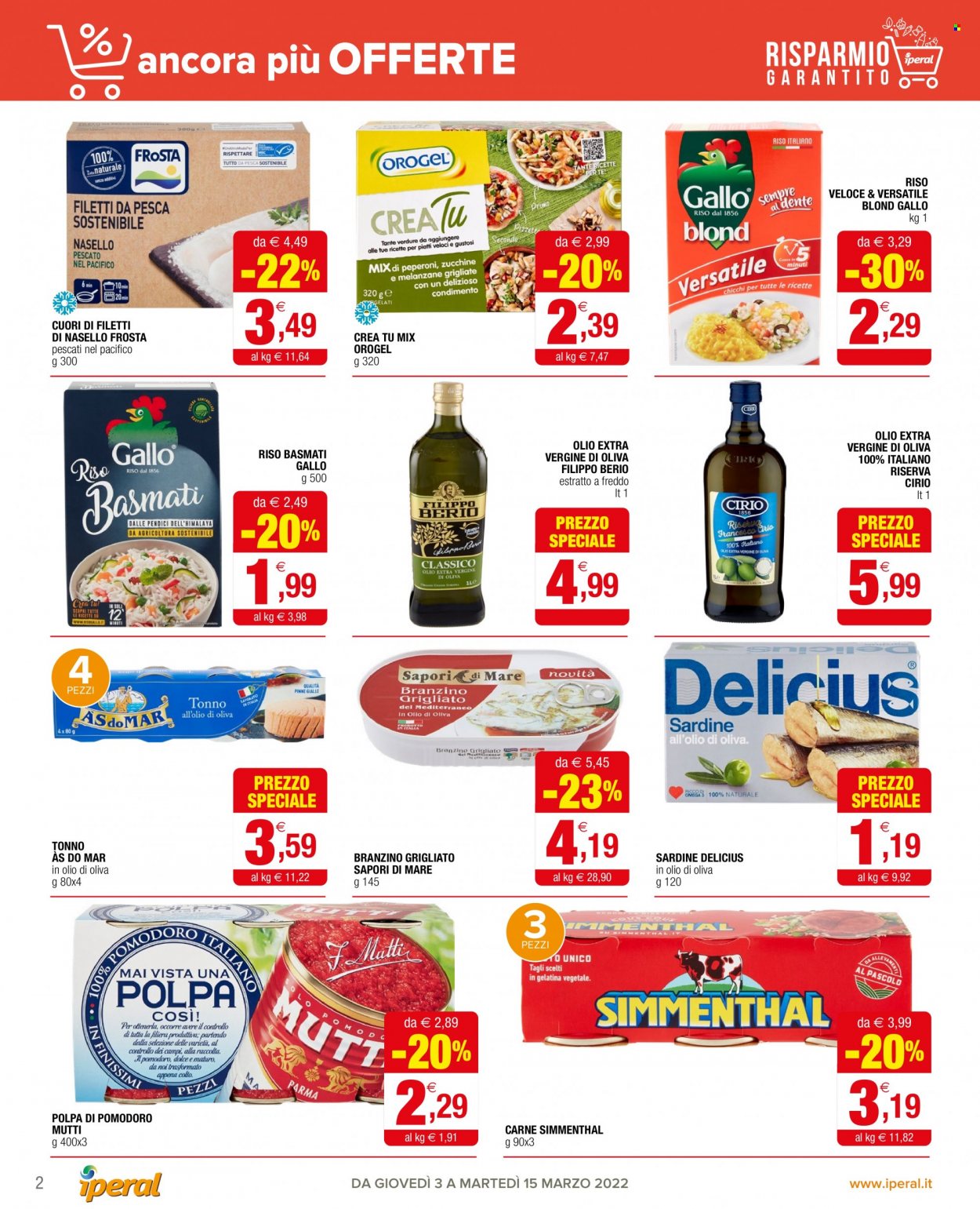 Volantino Iperal - 3/3/2022 - 15/3/2022. Pagina 2