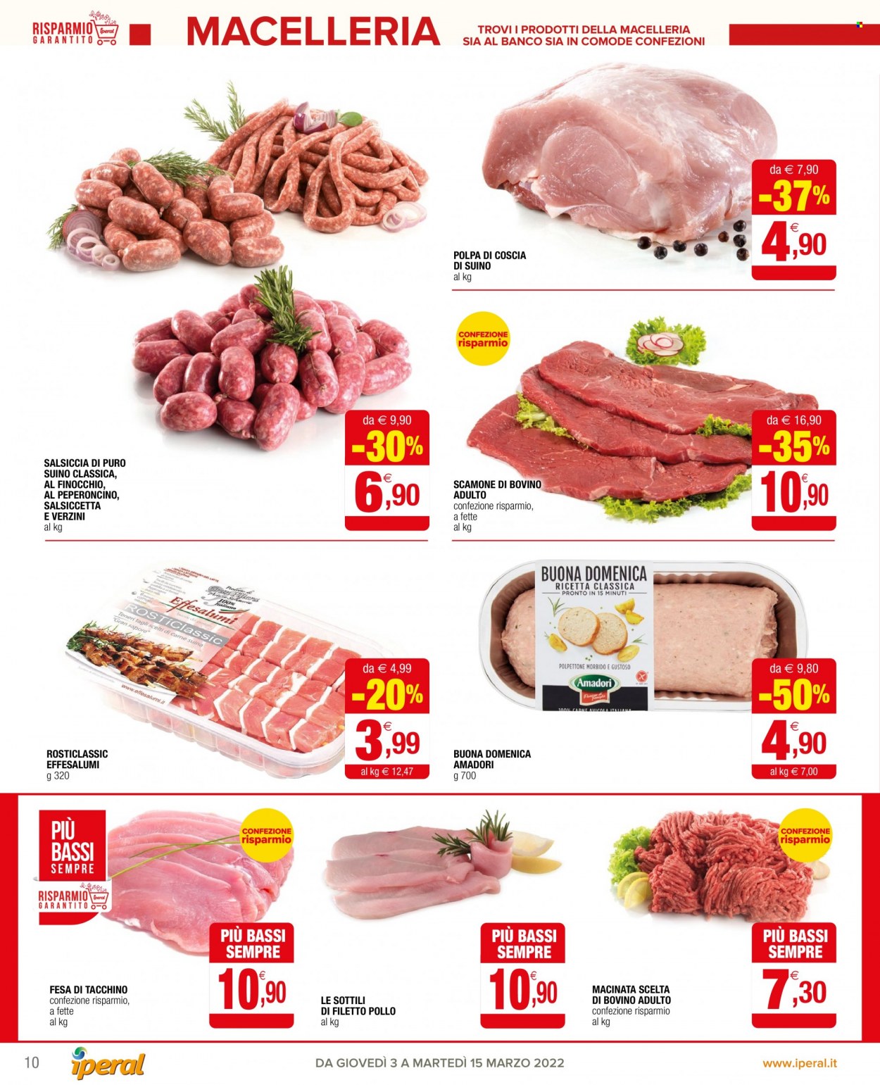 Volantino Iperal - 3/3/2022 - 15/3/2022. Pagina 10