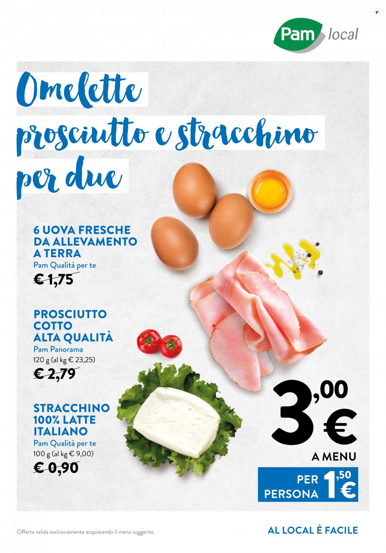 Volantino Pam local. Pagina 1