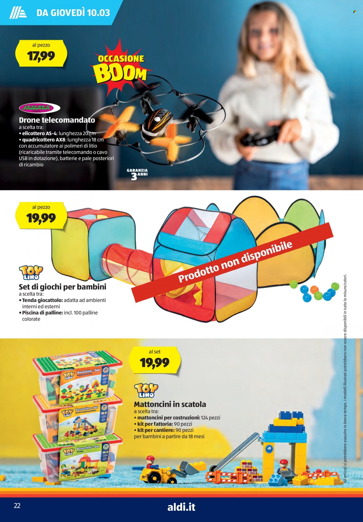 Volantino Aldi - 7/3/2022 - 13/3/2022. Pagina 22