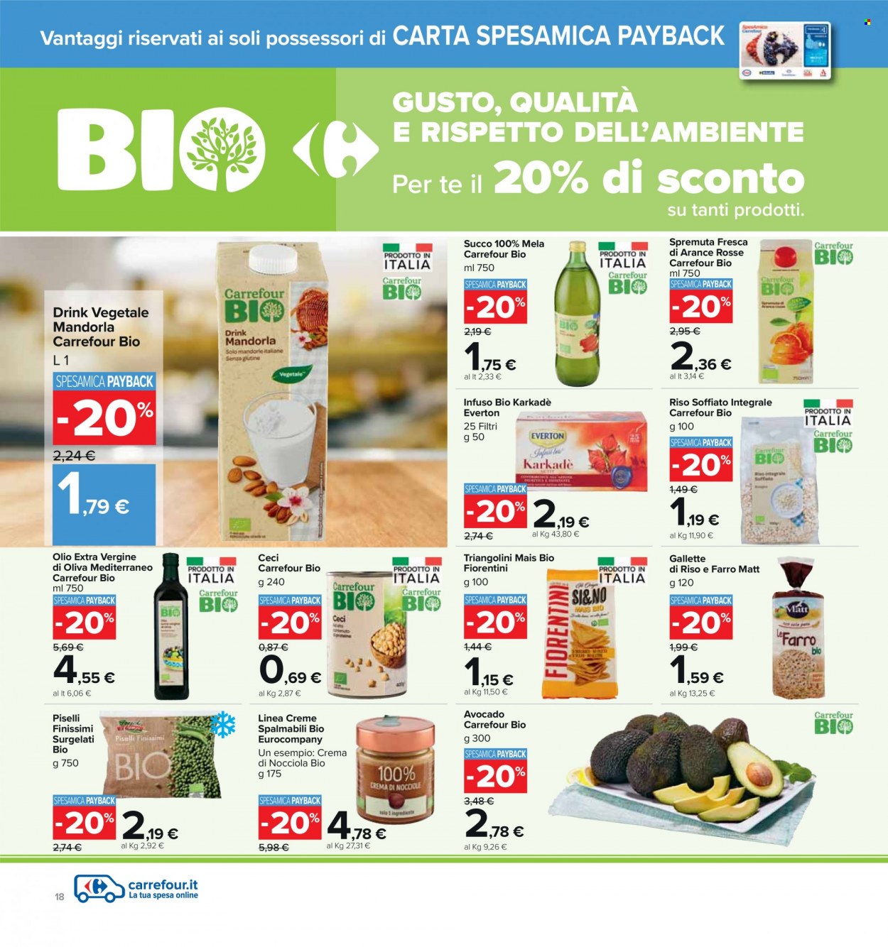 Volantino Carrefour - 7/3/2022 - 20/3/2022. Pagina 18