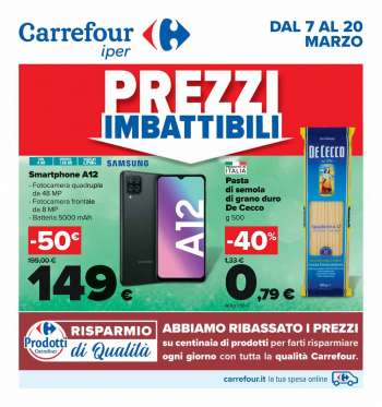 Volantino Carrefour - 7/3/2022 - 20/3/2022.