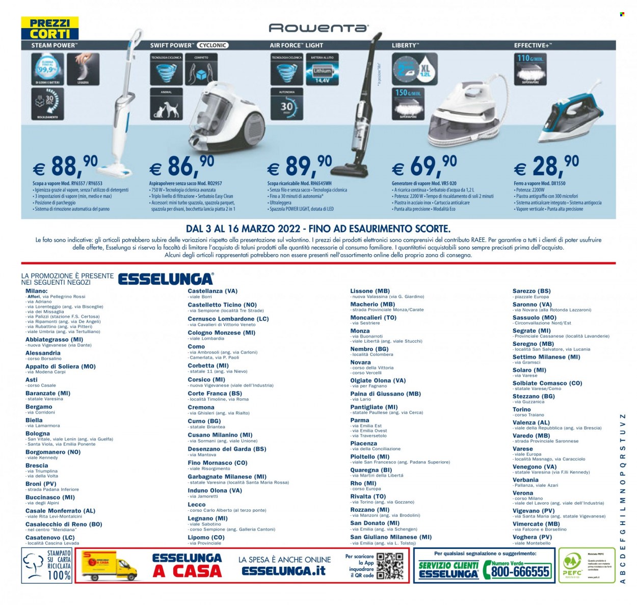 Volantino Esselunga - 3/3/2022 - 16/3/2022. Pagina 16
