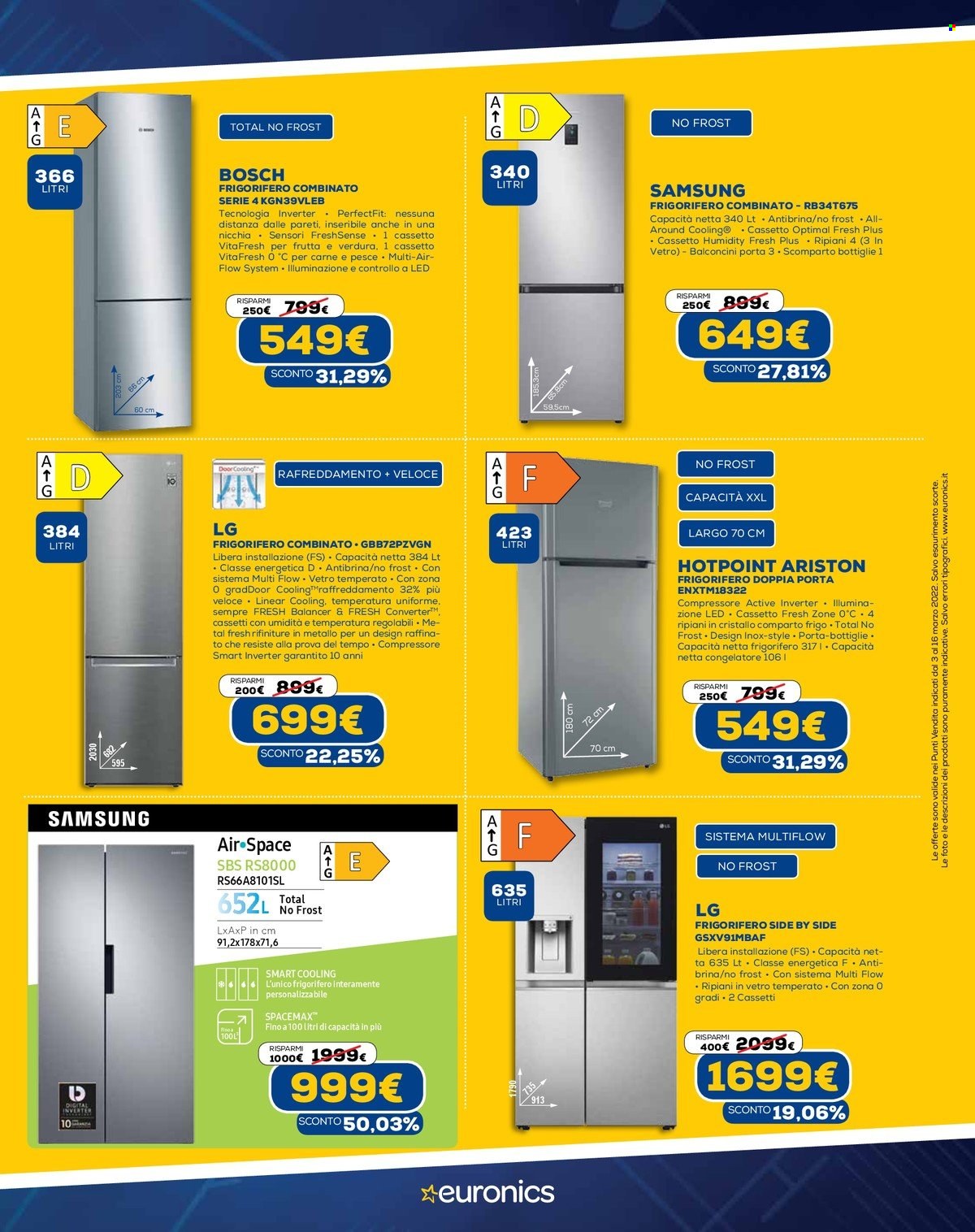 Volantino Euronics - 3/3/2022 - 16/3/2022. Pagina 31