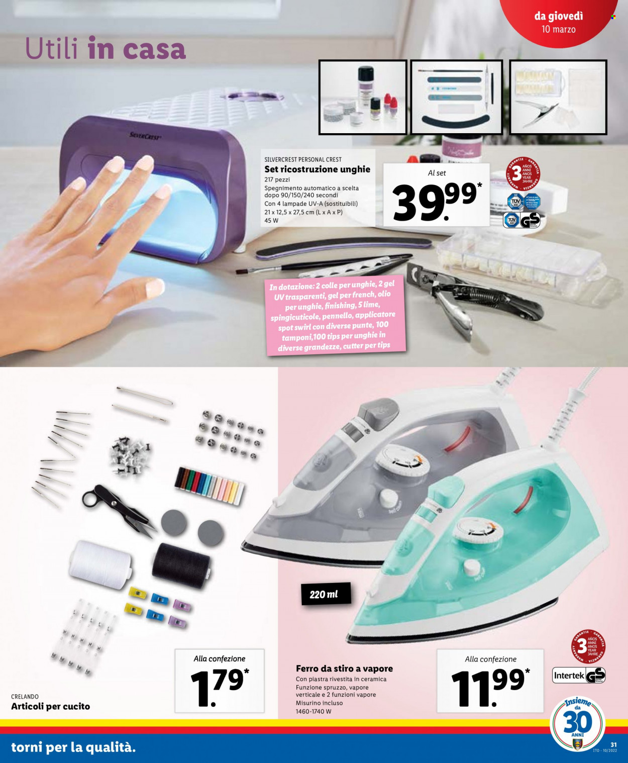 Volantino Lidl - 7/3/2022 - 13/3/2022. Pagina 31