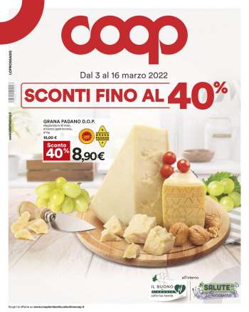 Volantino Coop - 3/3/2022 - 16/3/2022.