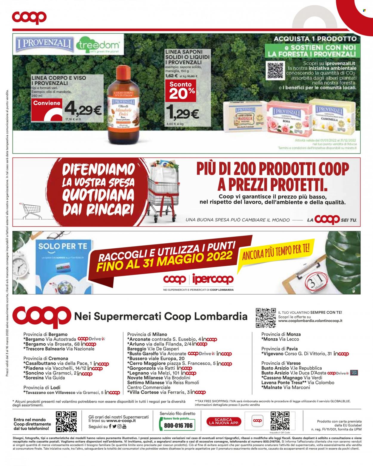 Leták Coop - 3.3.2022 - 16.3.2022. Strana 20