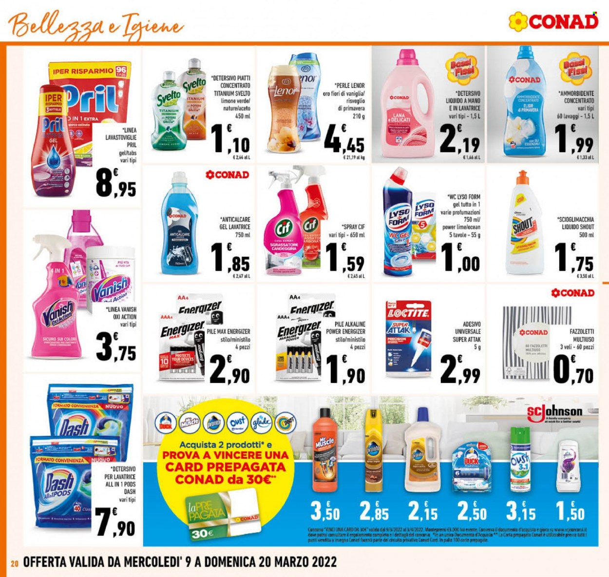 Volantino Conad - 9/3/2022 - 20/3/2022. Pagina 20