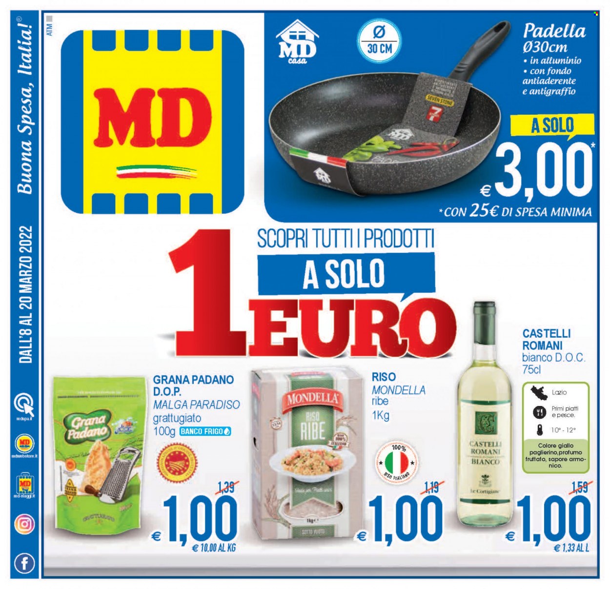 Volantino MD Discount - 8/3/2022 - 20/3/2022. Pagina 1