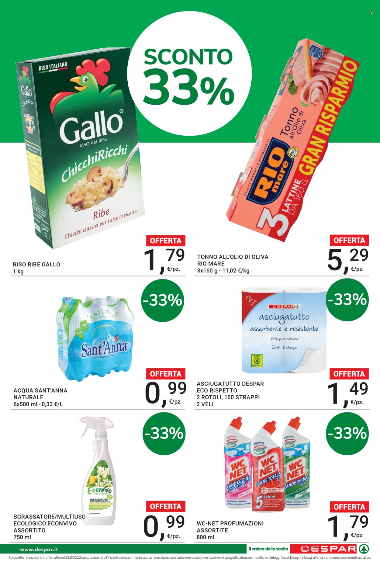 Volantino Despar - 10/3/2022 - 23/3/2022. Pagina 3