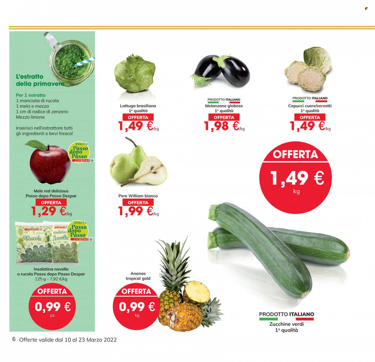 Volantino Eurospar - 10/3/2022 - 23/3/2022. Pagina 6