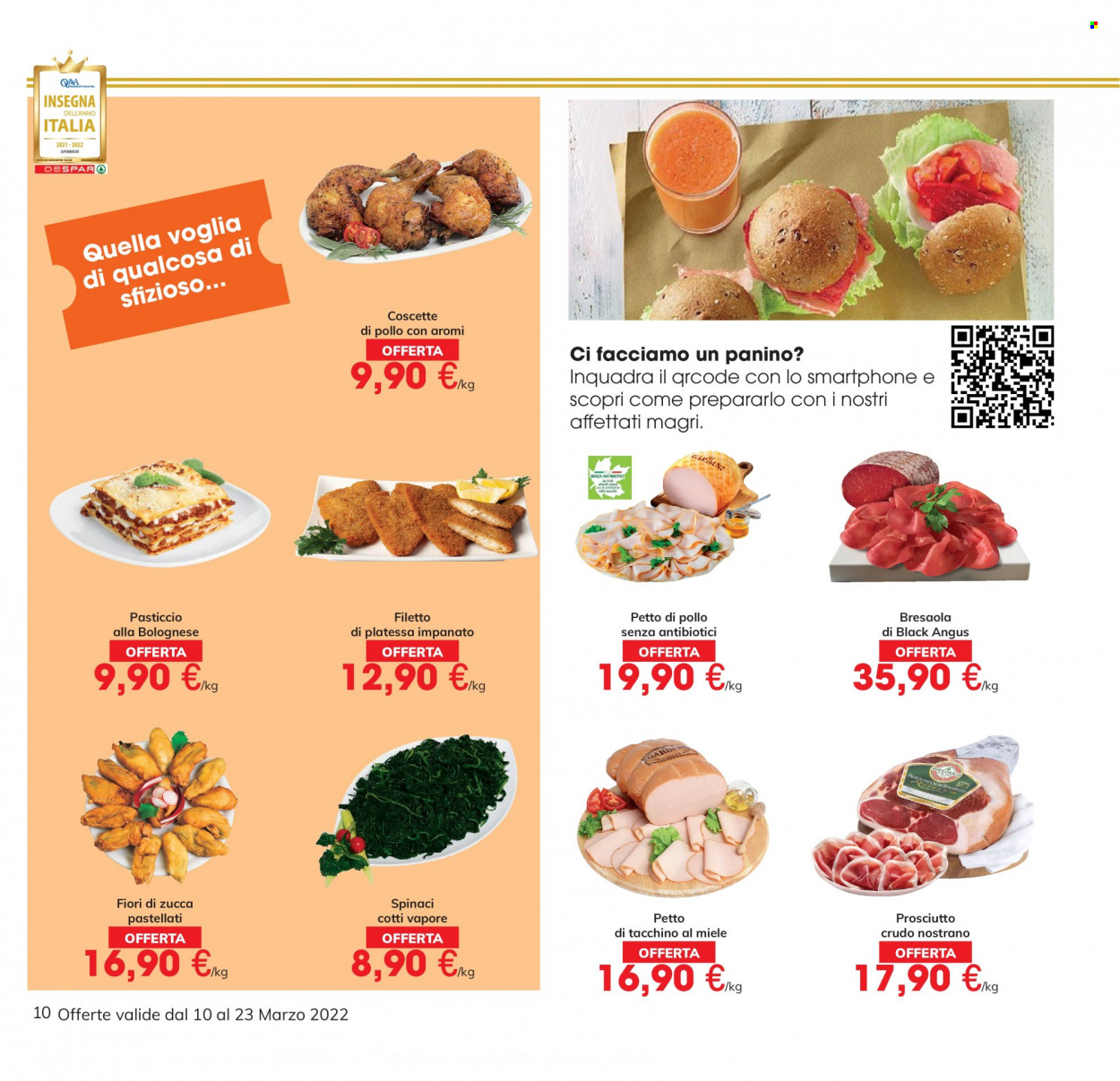 Volantino Eurospar - 10/3/2022 - 23/3/2022. Pagina 10