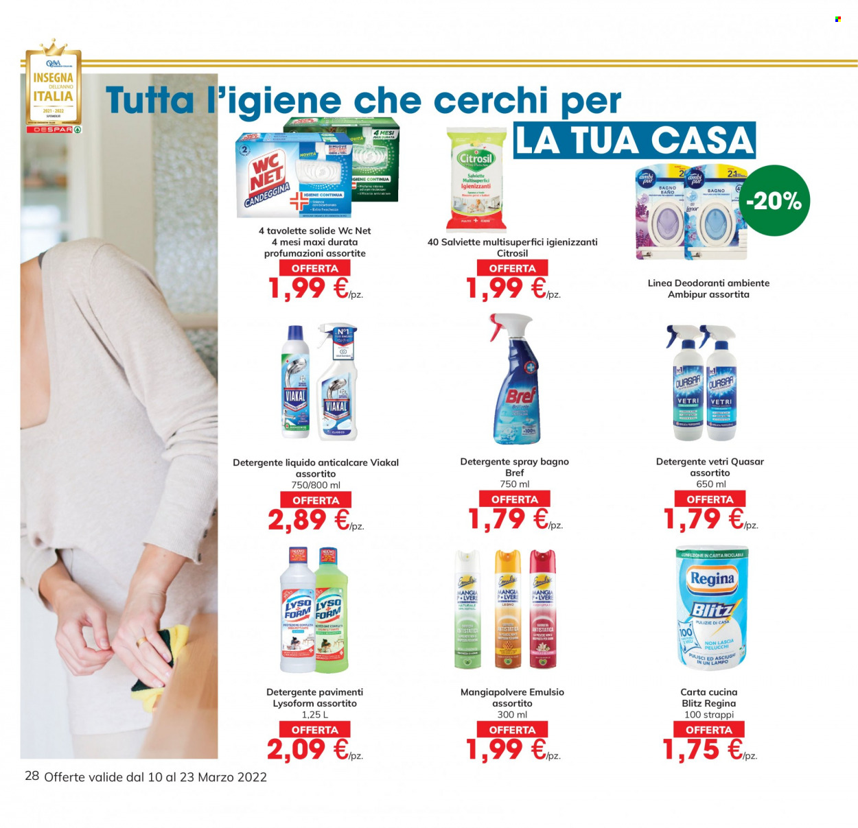 Volantino Eurospar - 10/3/2022 - 23/3/2022. Pagina 28