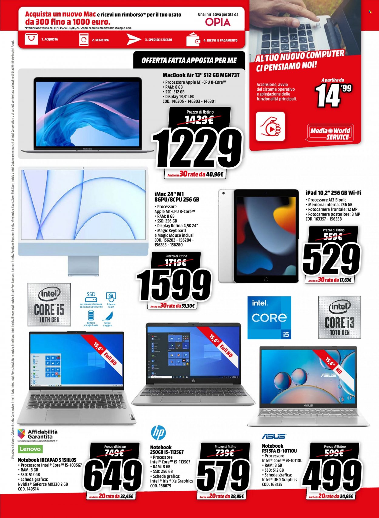 Volantino MediaWorld - 10/3/2022 - 20/3/2022. Pagina 9