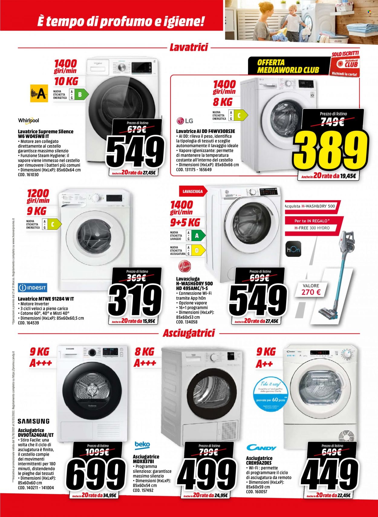 Volantino MediaWorld - 10/3/2022 - 20/3/2022. Pagina 21