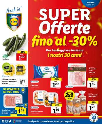 Volantino Lidl - 14/3/2022 - 20/3/2022.