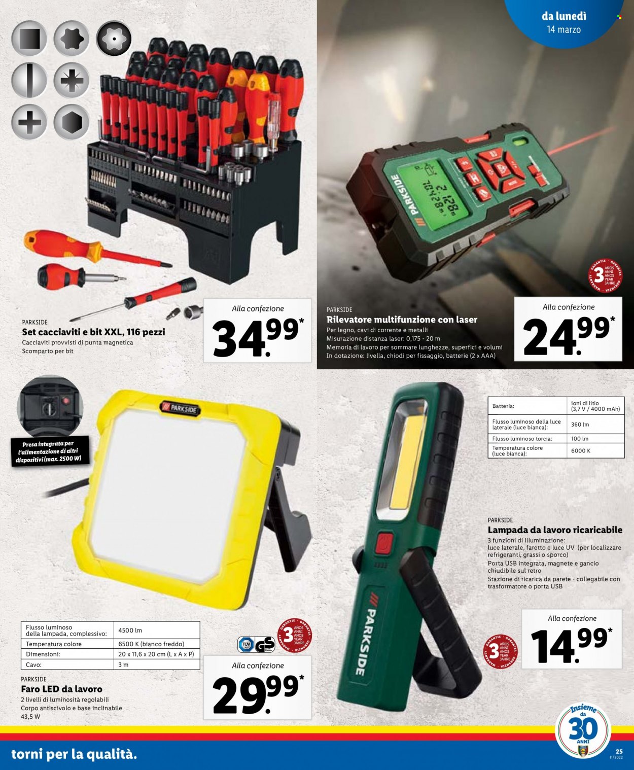 Volantino Lidl - 14/3/2022 - 20/3/2022. Pagina 25