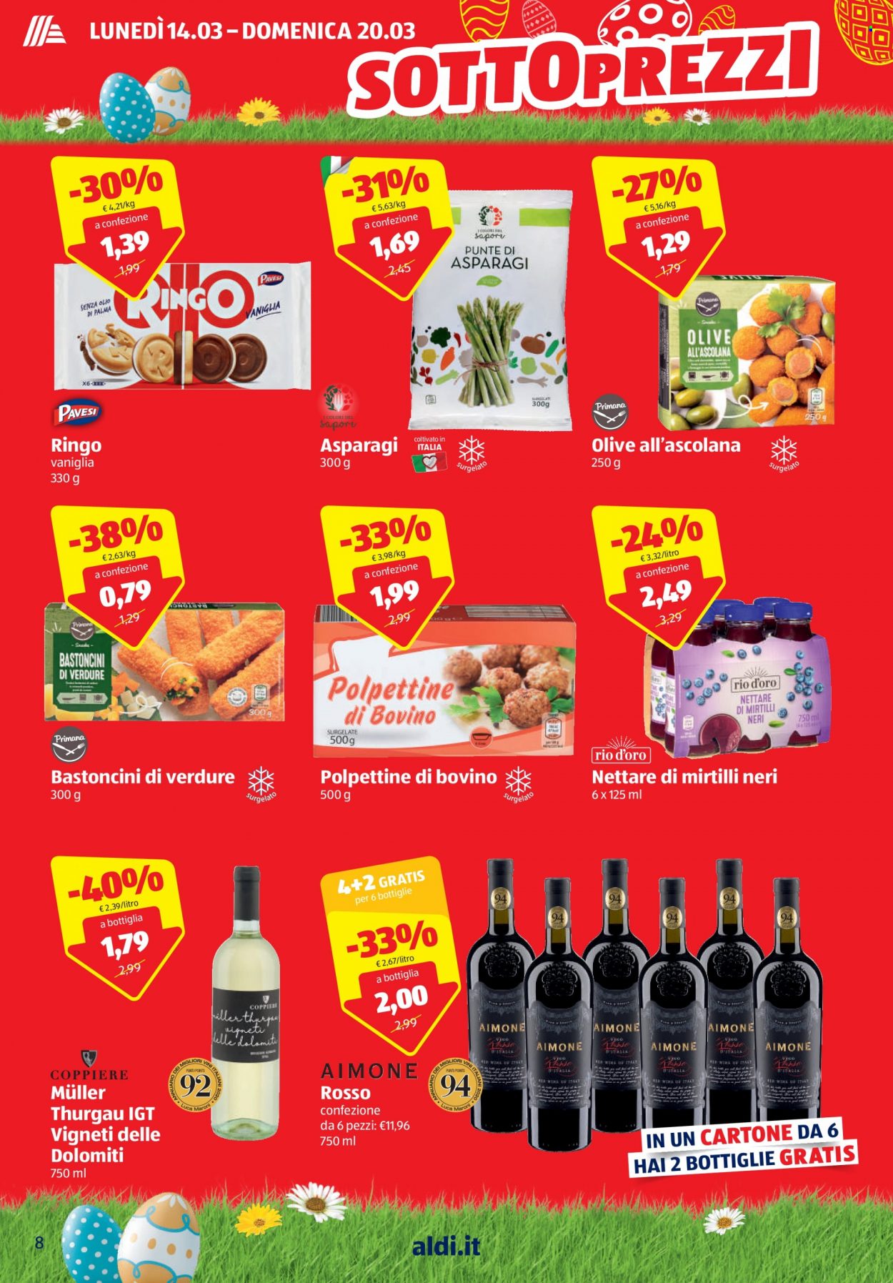 Volantino Aldi - 14/3/2022 - 20/3/2022. Pagina 8