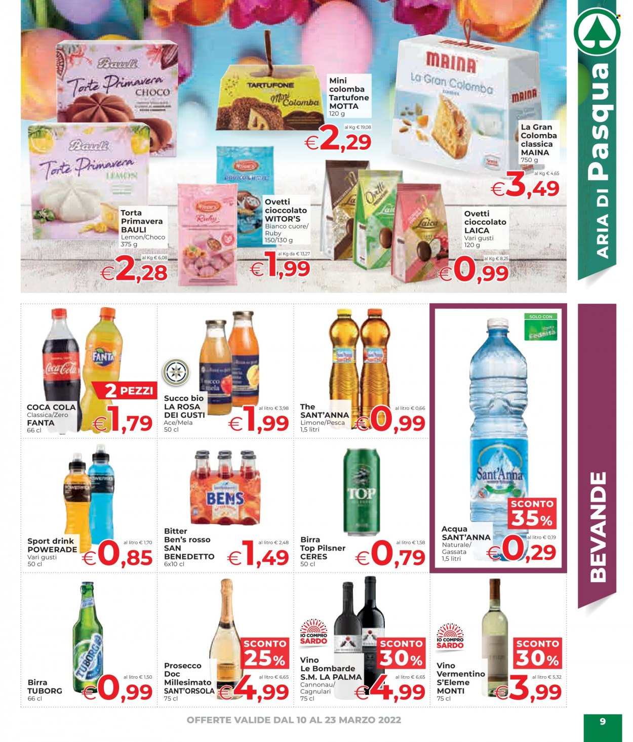 Volantino Eurospar - 10/3/2022 - 23/3/2022. Pagina 9