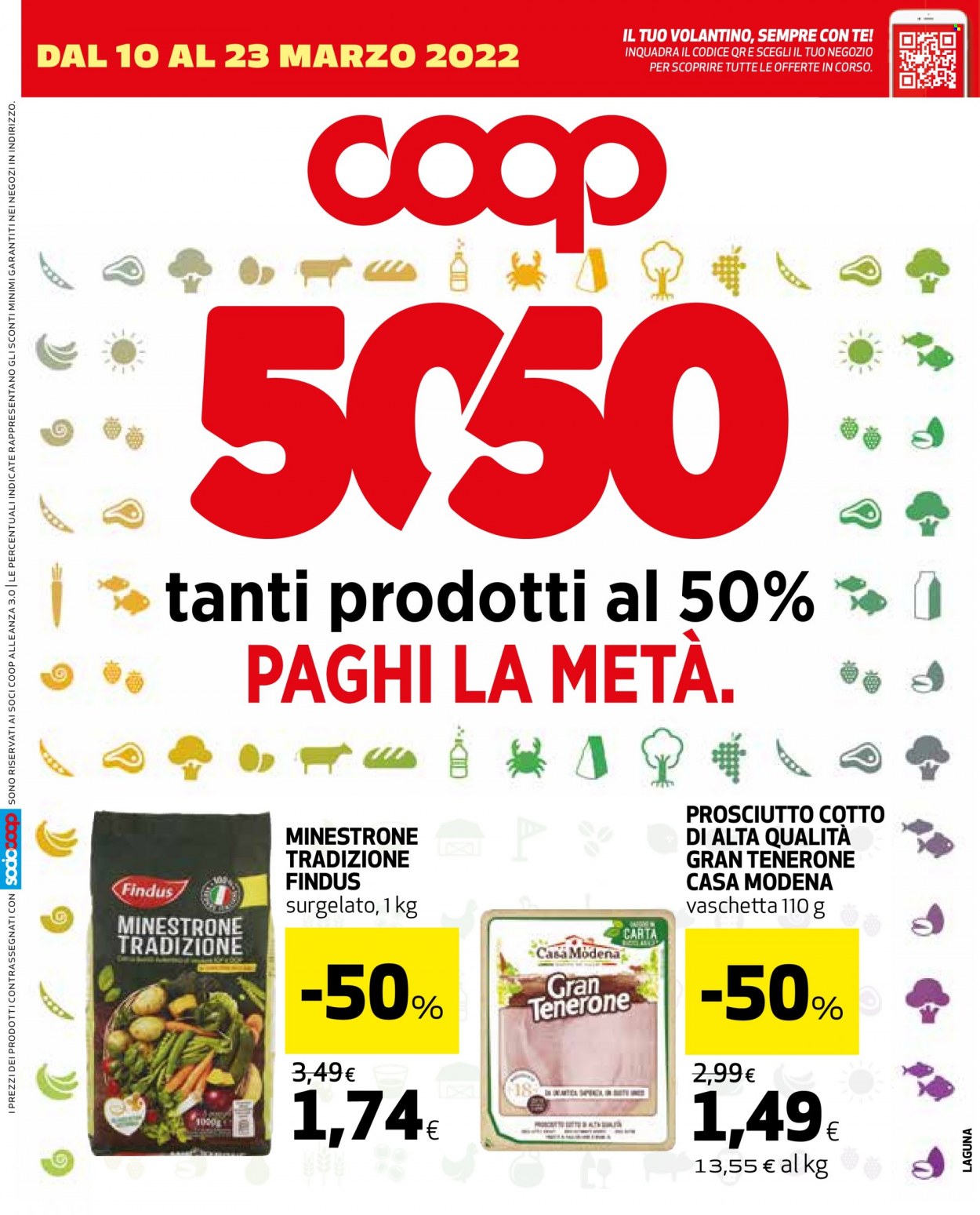Leták Coop - 10.3.2022 - 23.3.2022. Strana 1