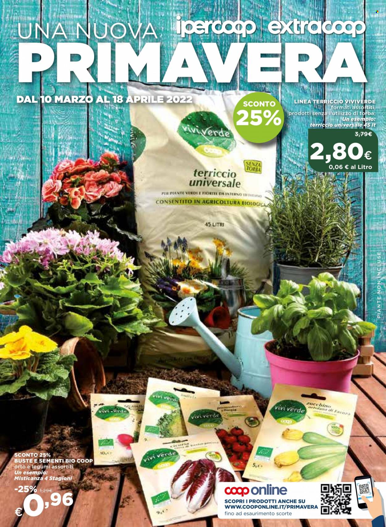 Volantino Coop - 10/3/2022 - 18/4/2022. Pagina 1