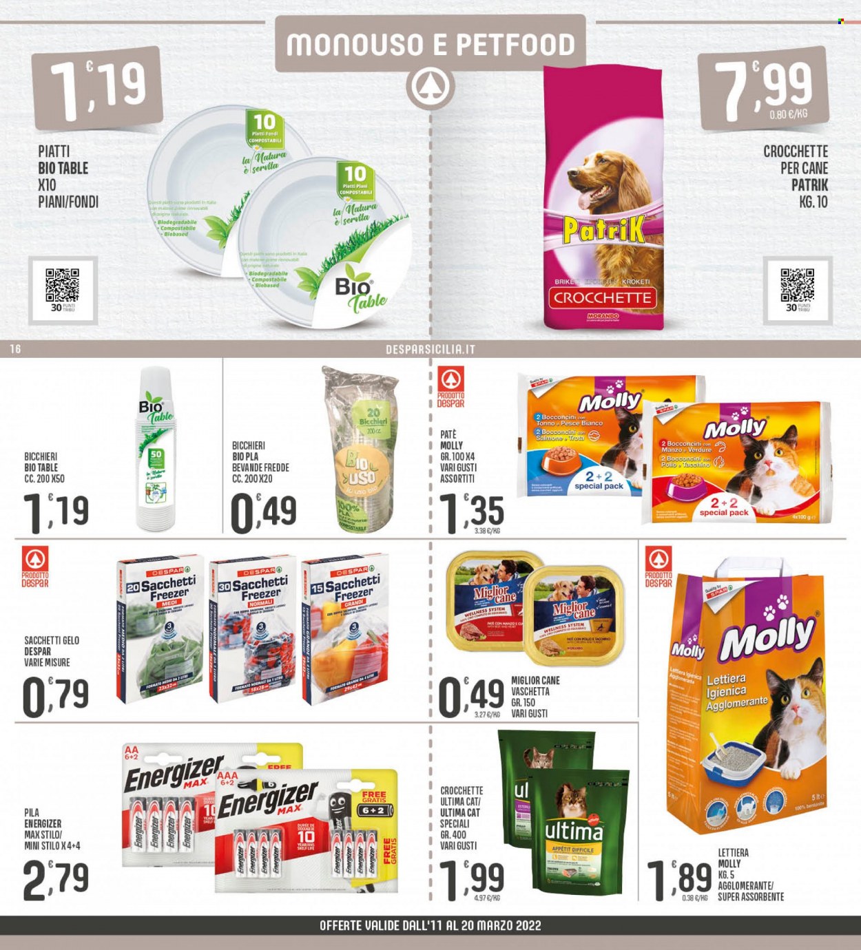 Volantino Eurospar - 11/3/2022 - 20/3/2022. Pagina 16