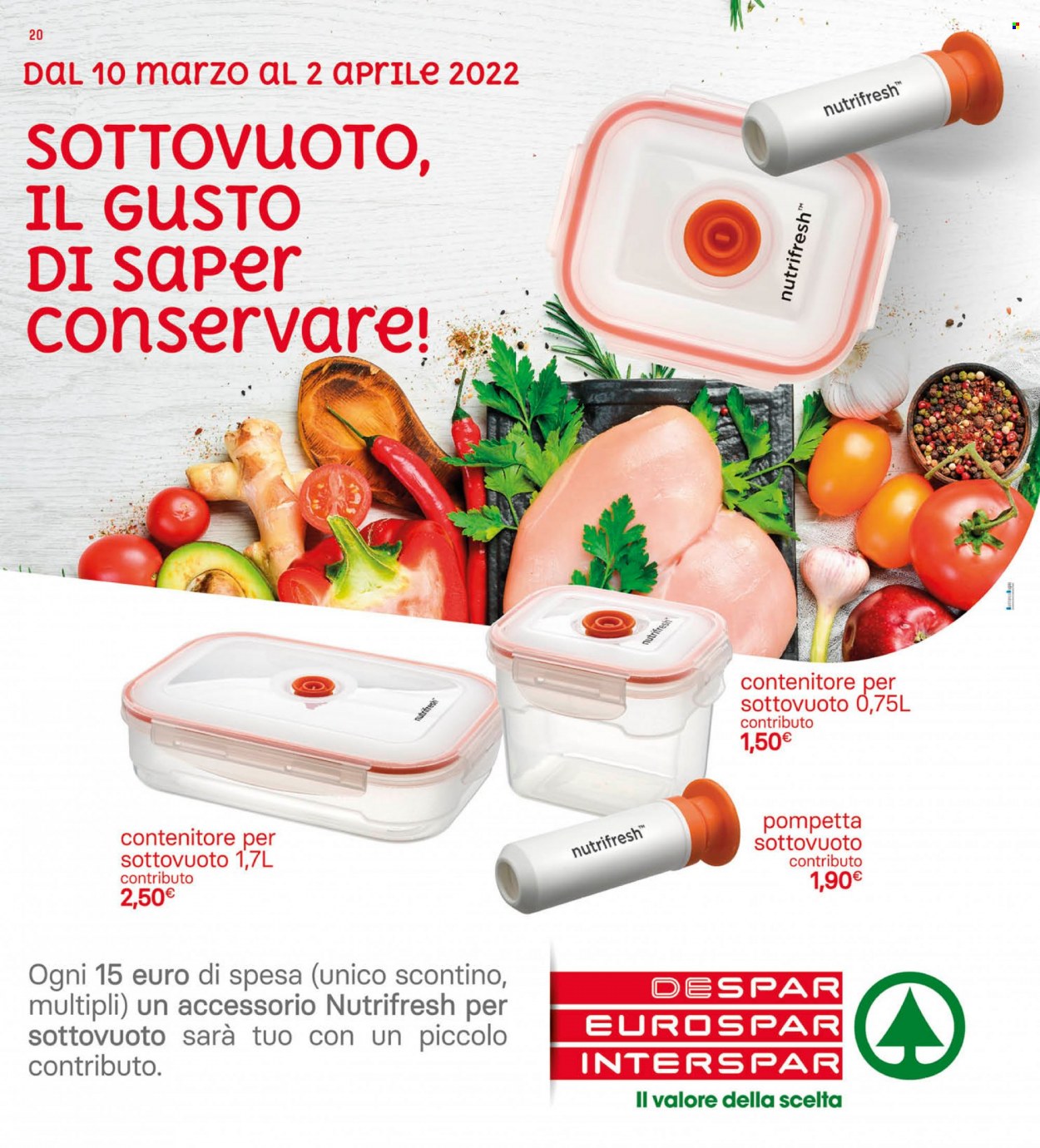 Volantino Interspar - 11/3/2022 - 20/3/2022. Pagina 20