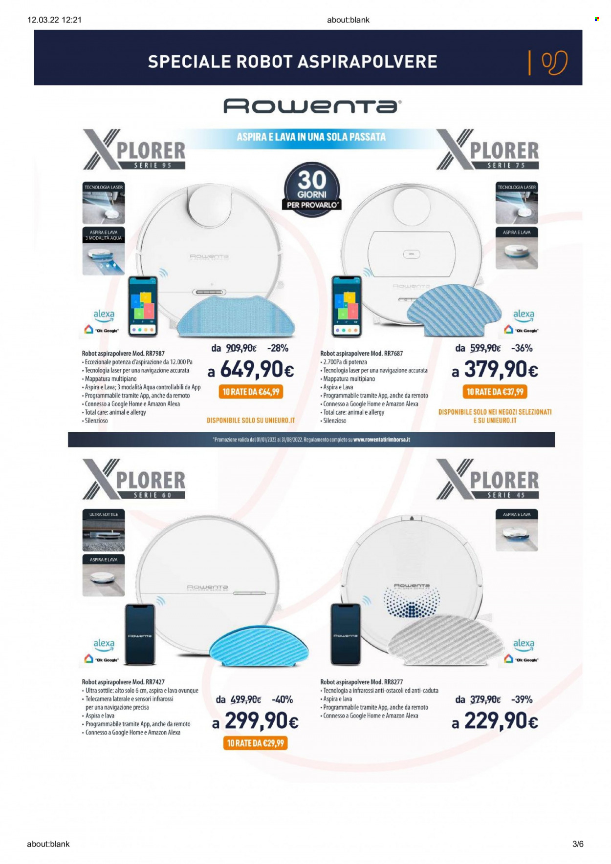 Volantino Unieuro - 14/3/2022 - 27/3/2022. Pagina 3