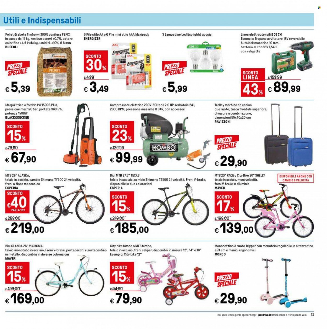 Volantino Iper, La grande i - 14/3/2022 - 27/3/2022. Pagina 33
