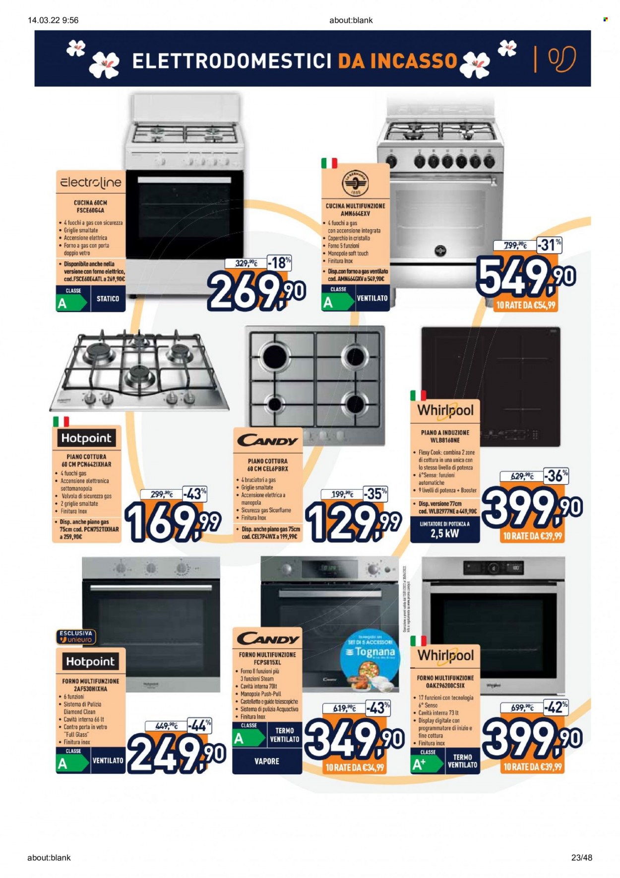 Volantino Unieuro - 14/3/2022 - 27/3/2022. Pagina 23