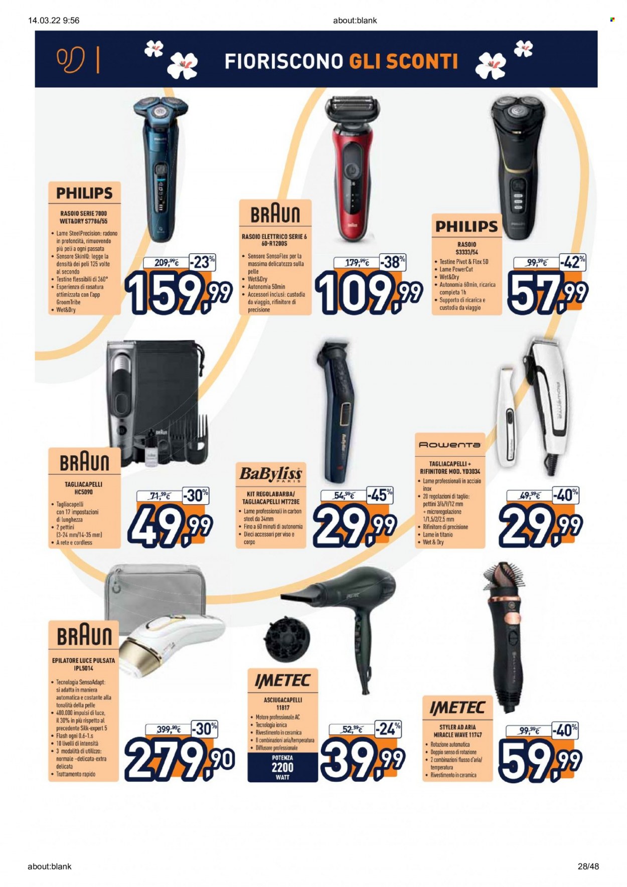Volantino Unieuro - 14/3/2022 - 27/3/2022. Pagina 28