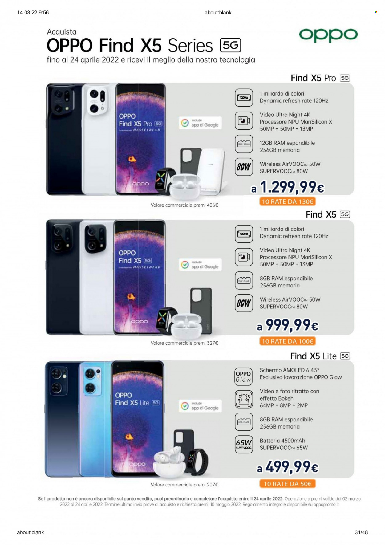 Volantino Unieuro - 14/3/2022 - 27/3/2022. Pagina 31