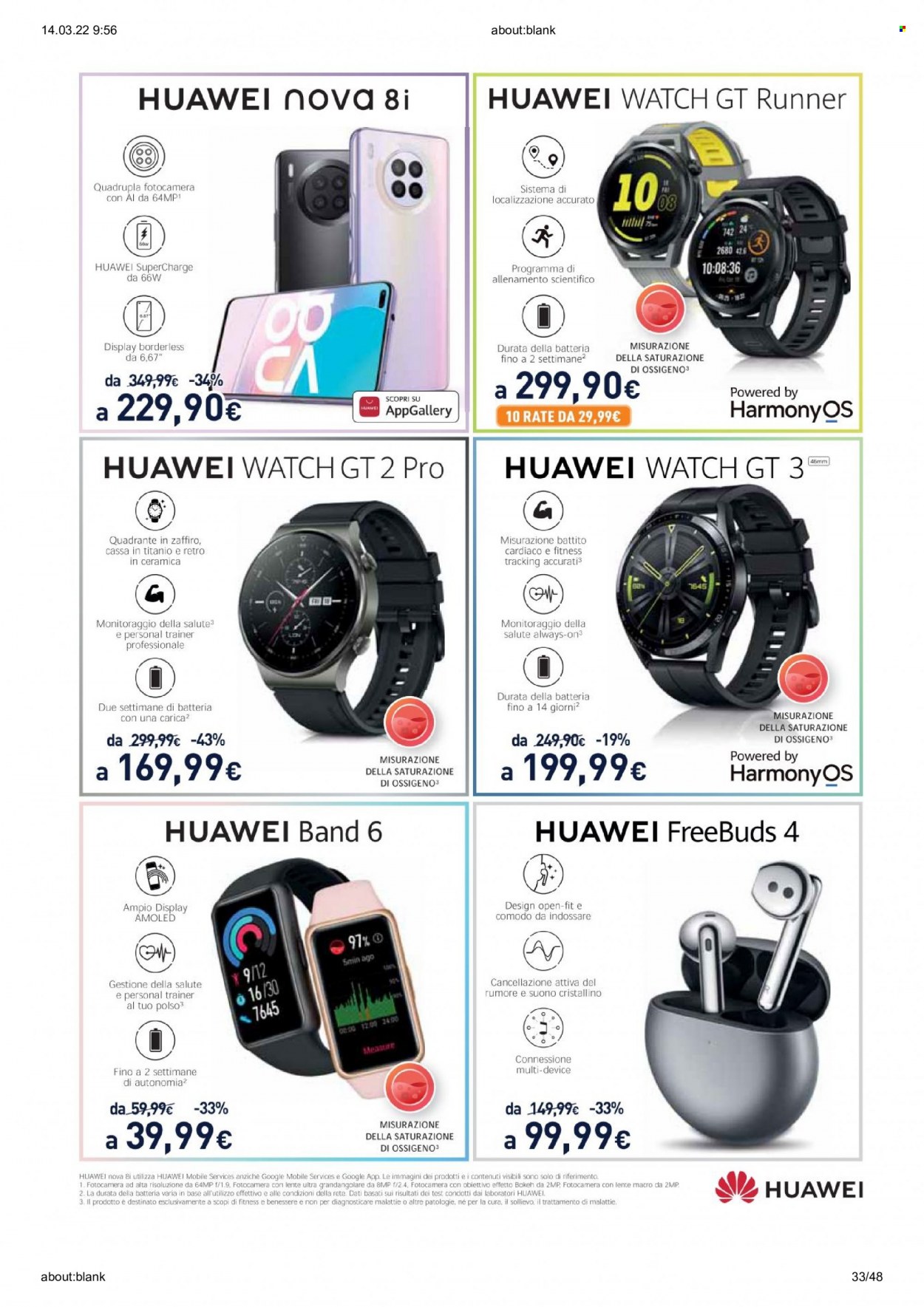 Volantino Unieuro - 14/3/2022 - 27/3/2022. Pagina 33