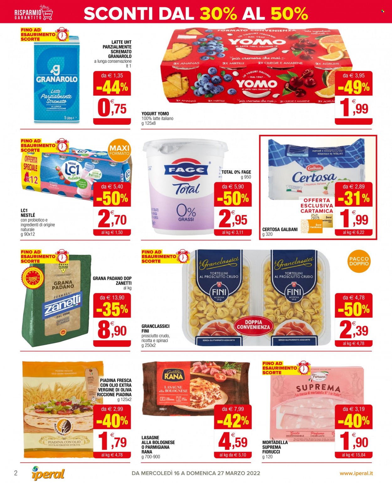 Volantino Iperal - 16/3/2022 - 27/3/2022. Pagina 2