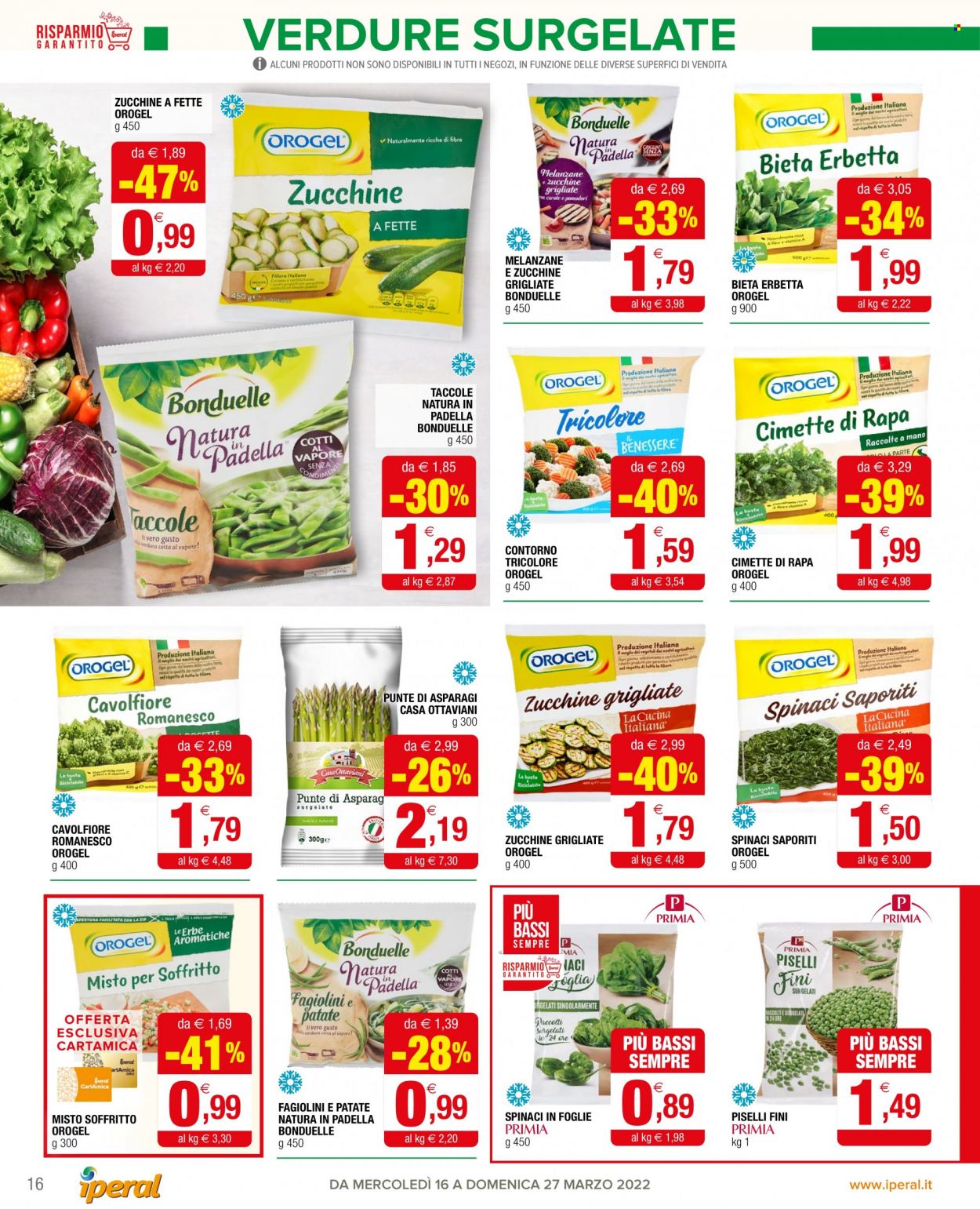 Volantino Iperal - 16/3/2022 - 27/3/2022. Pagina 16