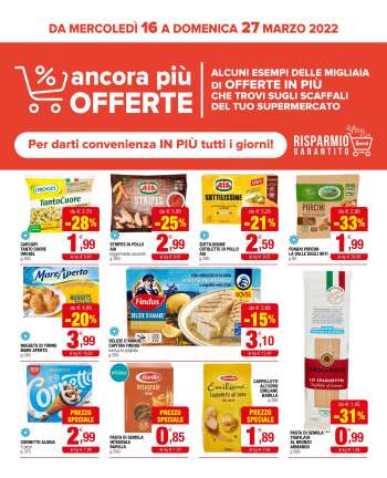 Volantino Iperal - 16/3/2022 - 27/3/2022.