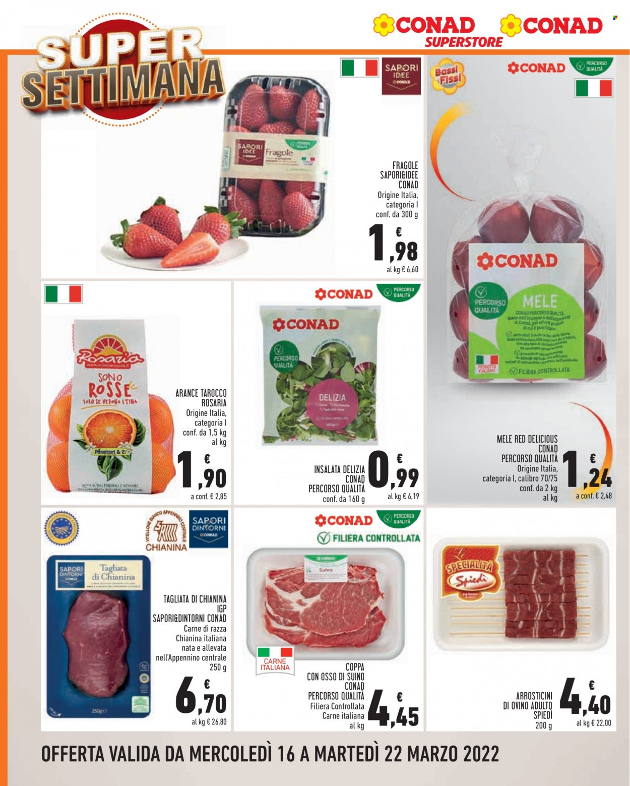 Volantino Conad - 16/3/2022 - 22/3/2022. Pagina 2