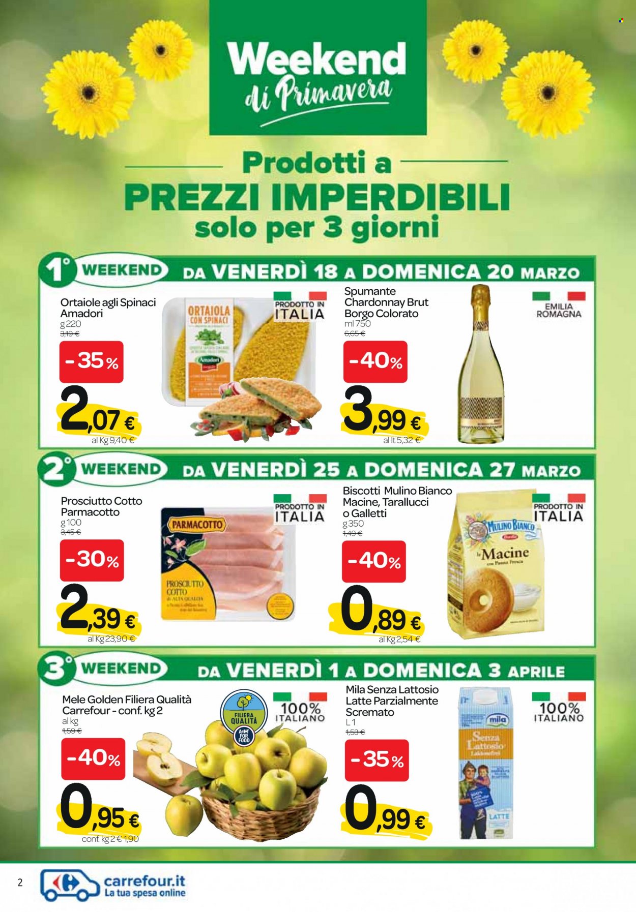 Leták Carrefour - 17.3.2022 - 3.4.2022. Strana 2