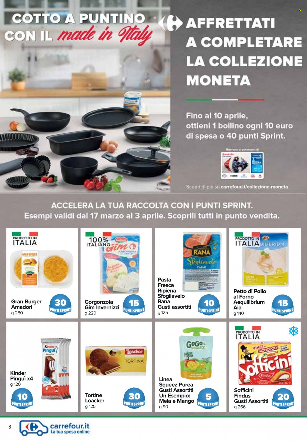 Volantino Carrefour - 17/3/2022 - 3/4/2022. Pagina 8