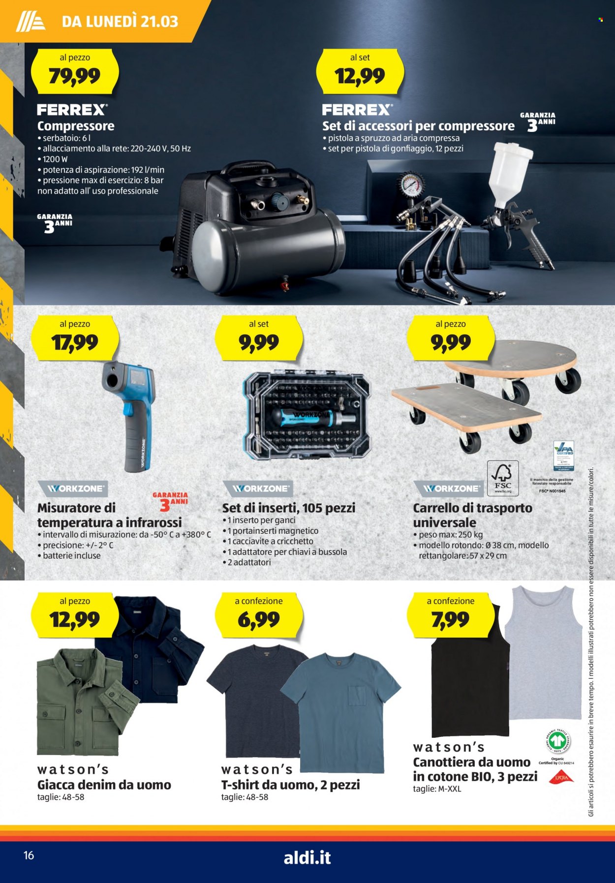 Volantino Aldi - 21/3/2022 - 27/3/2022. Pagina 16