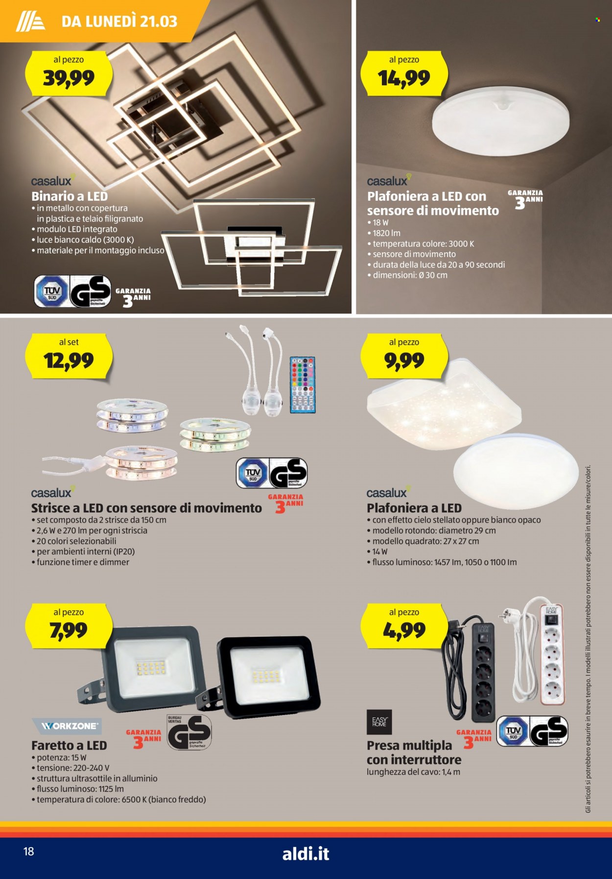 Volantino Aldi - 21/3/2022 - 27/3/2022. Pagina 18